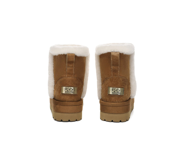 UGG EVERAU® UGG Boots Women Shearling Platform Udelia