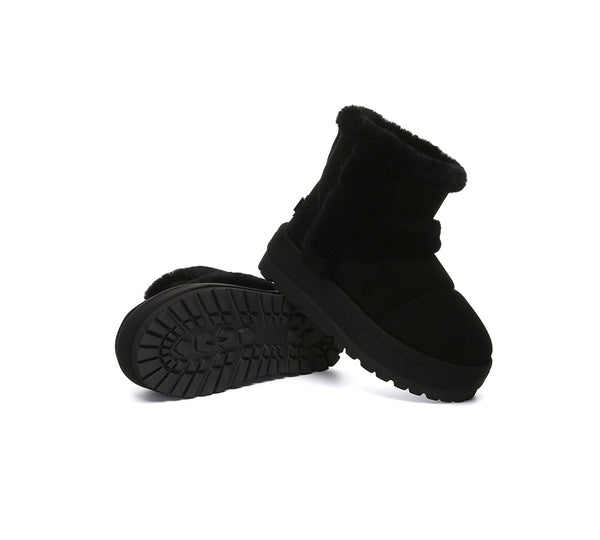 UGG EVERAU® UGG Boots Women Shearling Platform Udelia