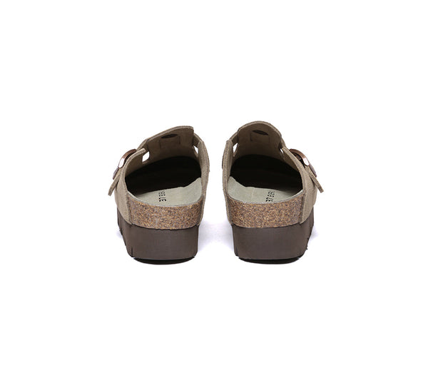 EVERAU® Adjustable Buckled Straps Slip-on Platform Sandal Slides Brooklyn - UGG EXPRESS