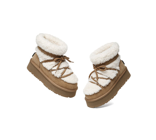 UGG EVERAU® UGG Boots Women Platform Short Carmen