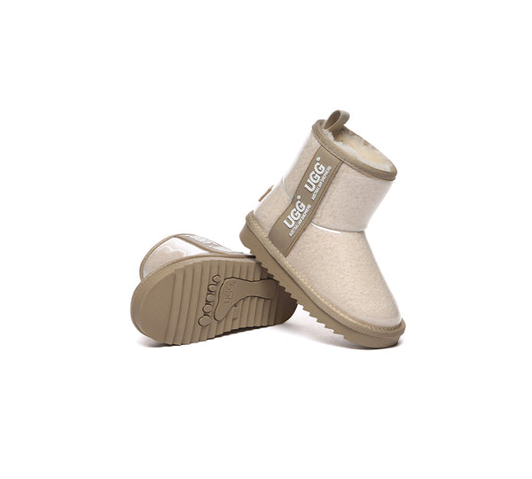 AUSTRALIAN SHEPHERD® UGG Boots  Kids Clear Waterproof Shearling Coated Classic - UGG EXPRESS