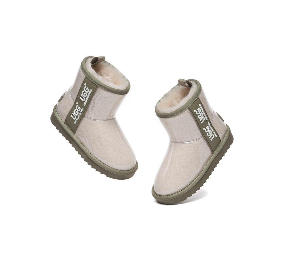 AUSTRALIAN SHEPHERD® UGG Boots  Kids Clear Waterproof Shearling Coated Classic - UGG EXPRESS