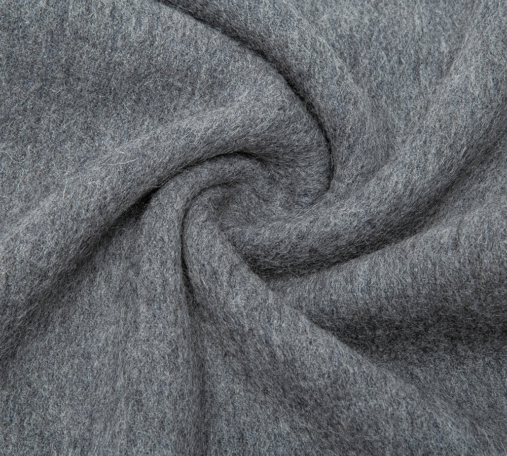 100% Wool Plain Scarf Eva