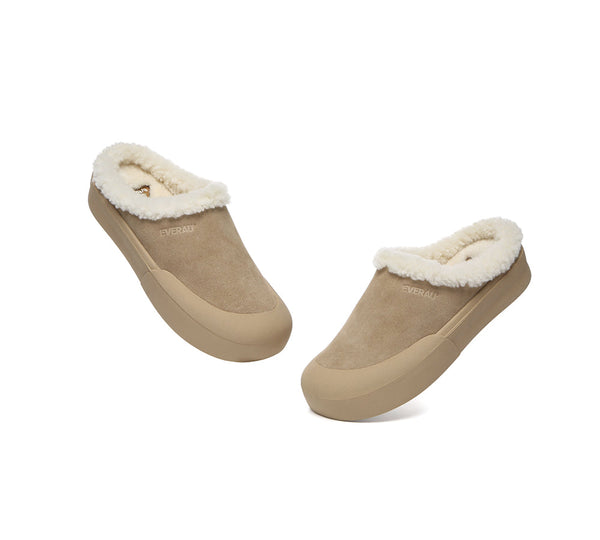 EVERAU® UGG Slippers Scuff Staney
