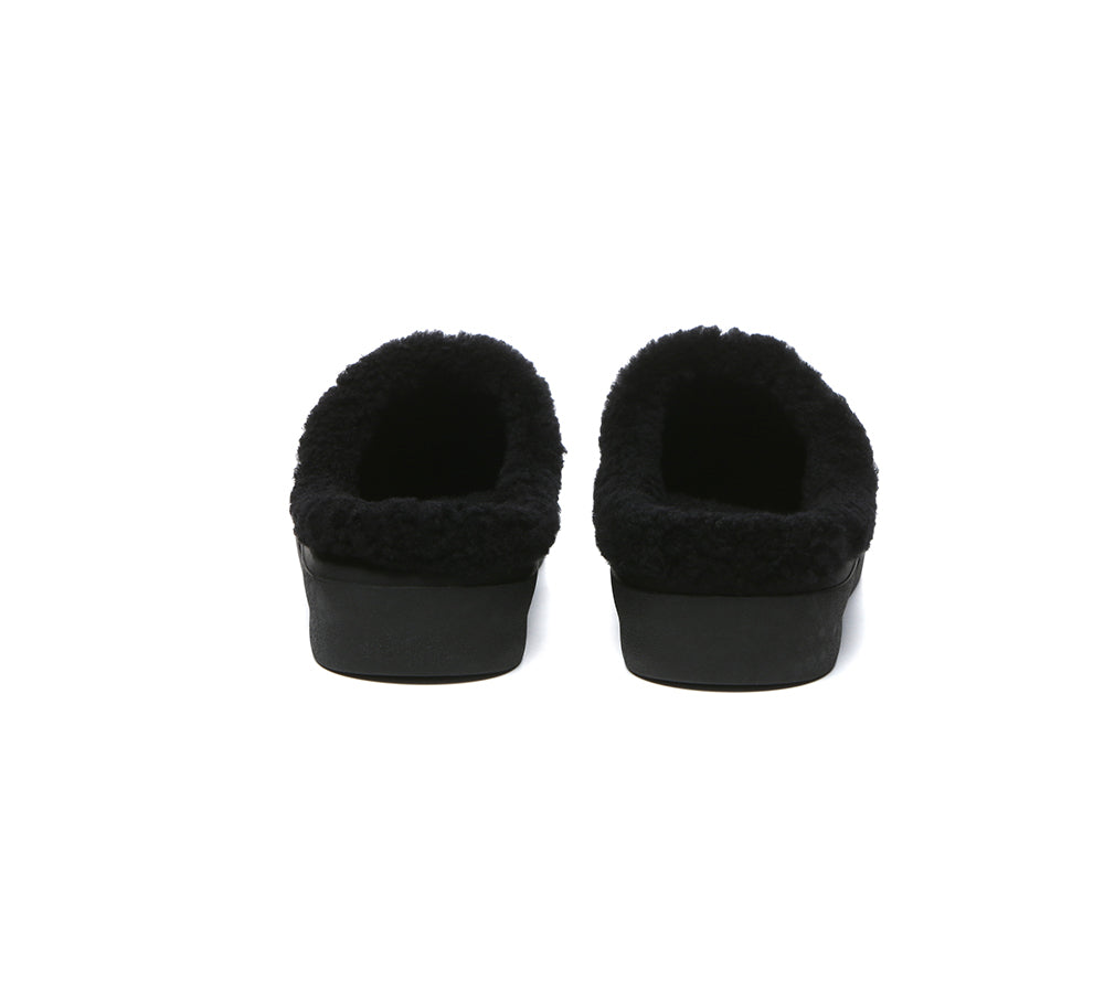 UGG Slippers Sheepskin Wool Scuff Staney