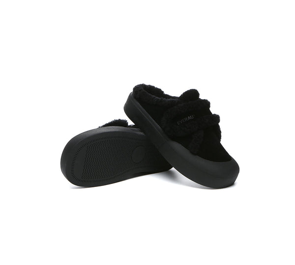 EVERAU® UGG Slippers Women Shearling Stacia