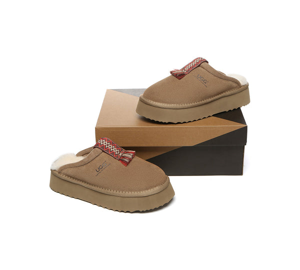 AUSTRALIAN SHEPHERD® UGG Slippers Platform Tazzy Calla