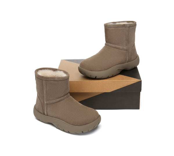 AUSTRALIAN SHEPHERD® UGG Boots Mid Calf Chunky Short Classic Salma