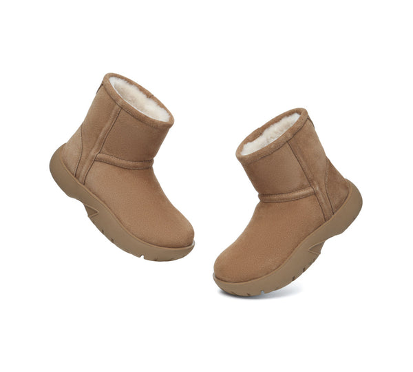 AUSTRALIAN SHEPHERD® UGG Boots Mid Calf Chunky Short Classic Salma
