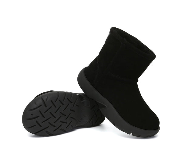 AUSTRALIAN SHEPHERD® UGG Boots Mid Calf Chunky Short Classic Salma