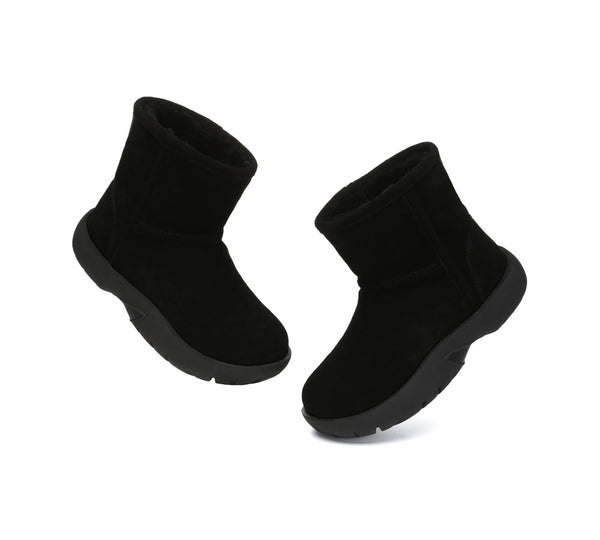 AUSTRALIAN SHEPHERD® UGG Boots Mid Calf Chunky Short Classic Salma