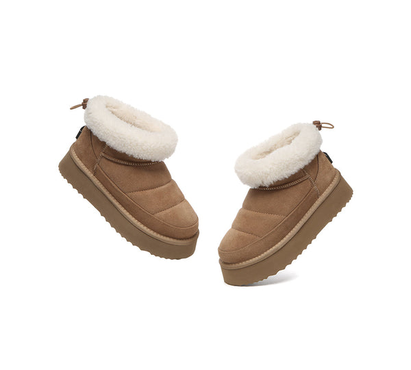 UGG EVERAU® UGG Boots Women Drawstring Platform Payton
