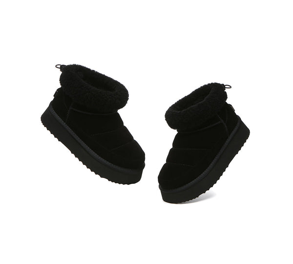 UGG EVERAU® UGG Boots Women Drawstring Platform Payton