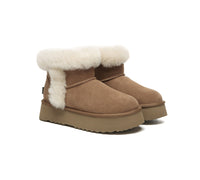 UGG EVERAU® UGG Boots Women Shearling Mini Platform Kazzi