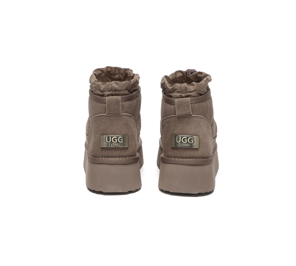 UGG EVERAU® UGG Boots Women Drawstring Platform Picken