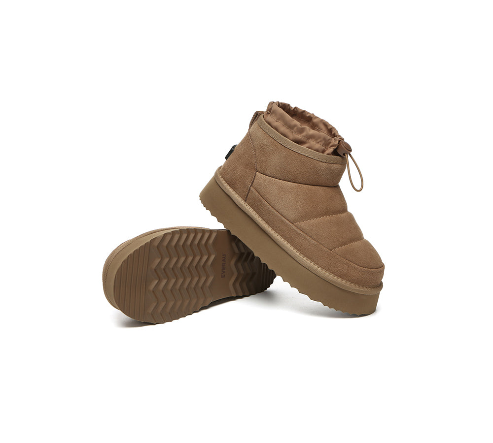 UGG EVERAU® UGG Boots Women Drawstring Platform Picken