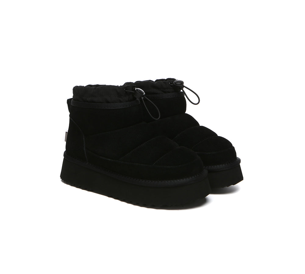 UGG EVERAU® UGG Boots Women Drawstring Platform Picken