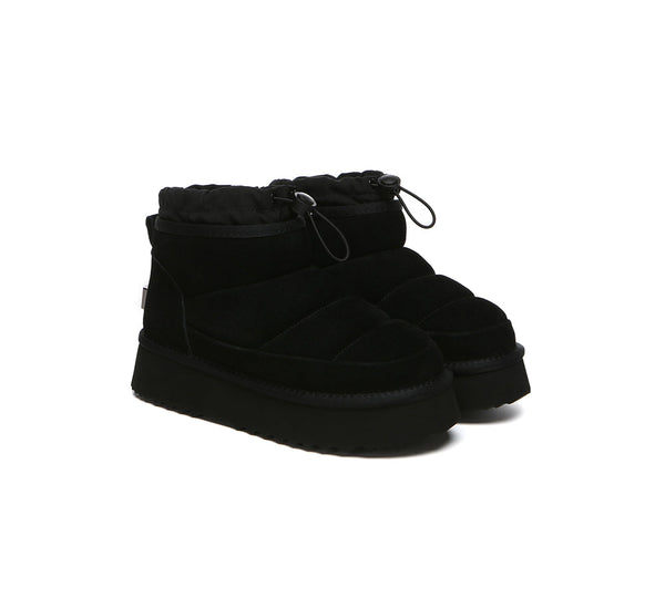 UGG EVERAU® UGG Boots Women Drawstring Platform Picken