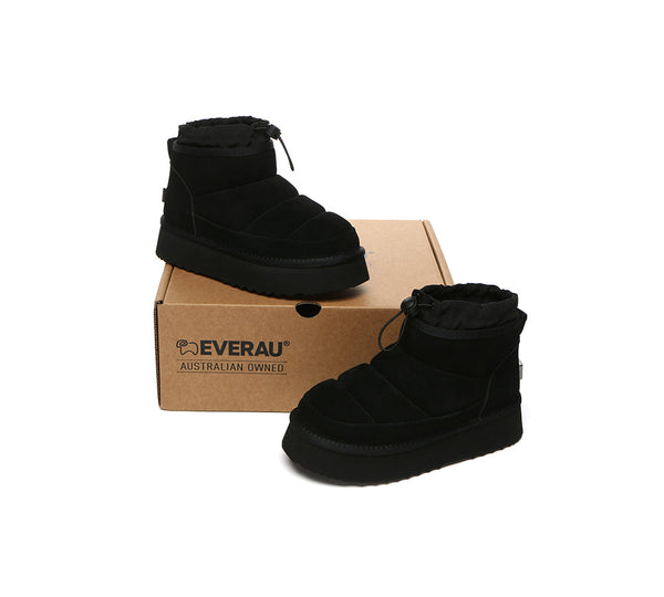 UGG EVERAU® UGG Boots Women Drawstring Platform Picken