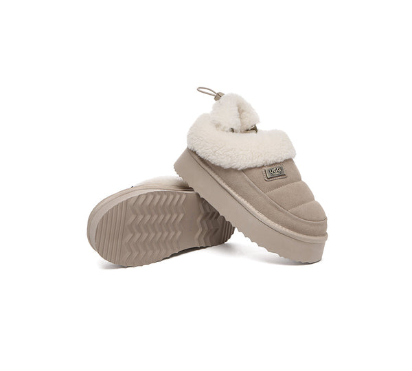 UGG EVERAU® UGG Slippers Women Drawstring Platform Paige