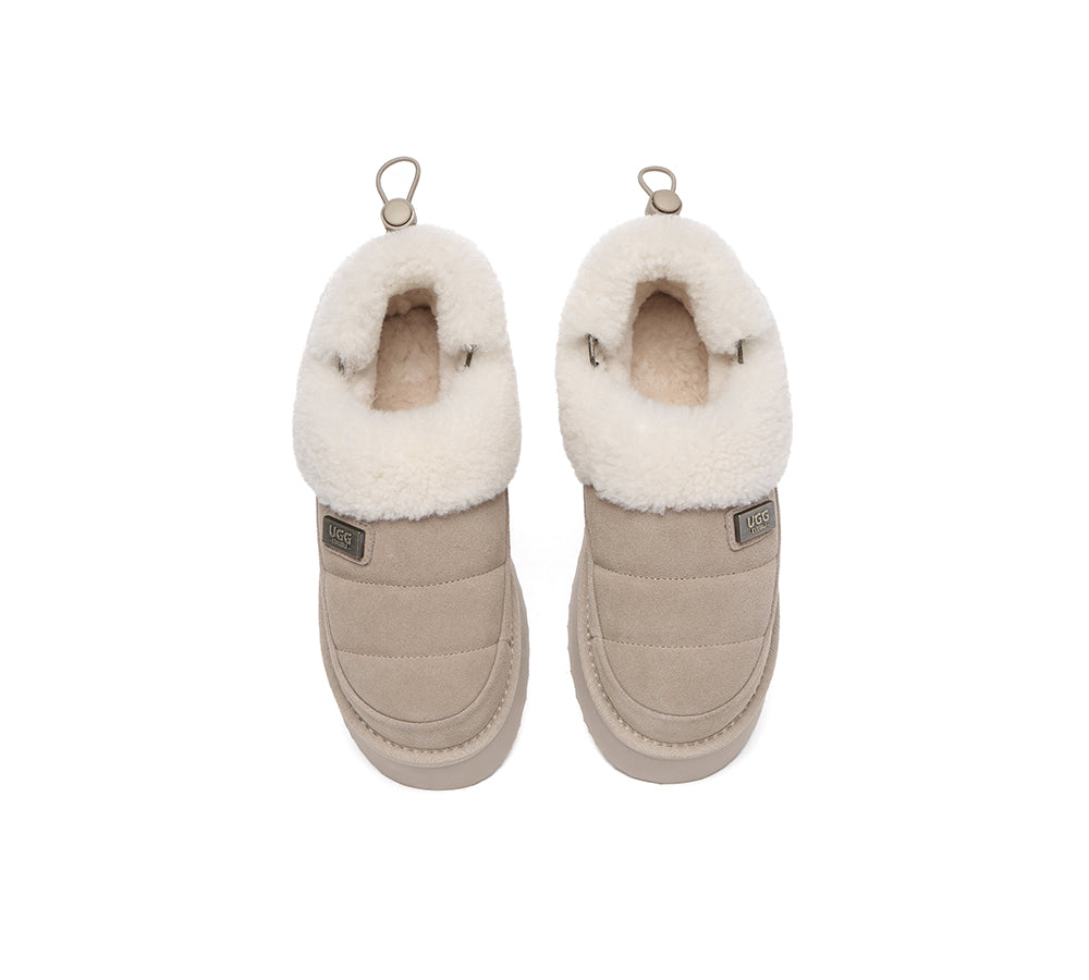 UGG EVERAU® UGG Slippers Women Drawstring Platform Paige