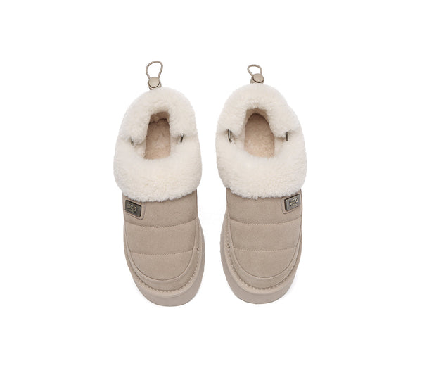 UGG EVERAU® UGG Slippers Women Drawstring Platform Paige