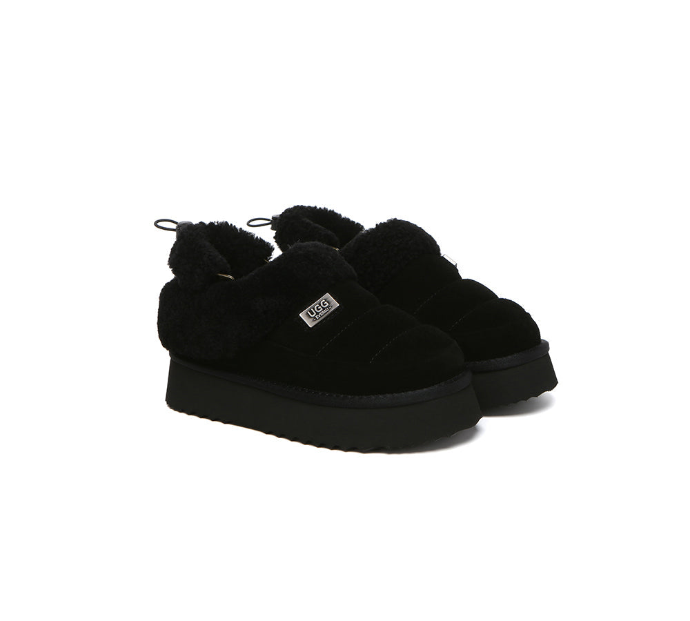UGG EVERAU® UGG Slippers Women Drawstring Platform Paige