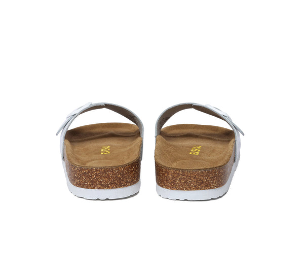 EVERAU?? Leather Adjustable Embossed Summer Beach Charms Walk Sandal Slides - UGG EXPRESS