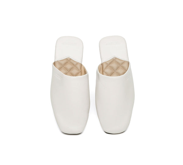 EVERAU® Women Slides Leather Flat Wafaa