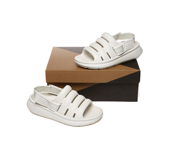 AUSTRALIAN SHEPHERD® Removable Elastic Strap Sandals Roseline