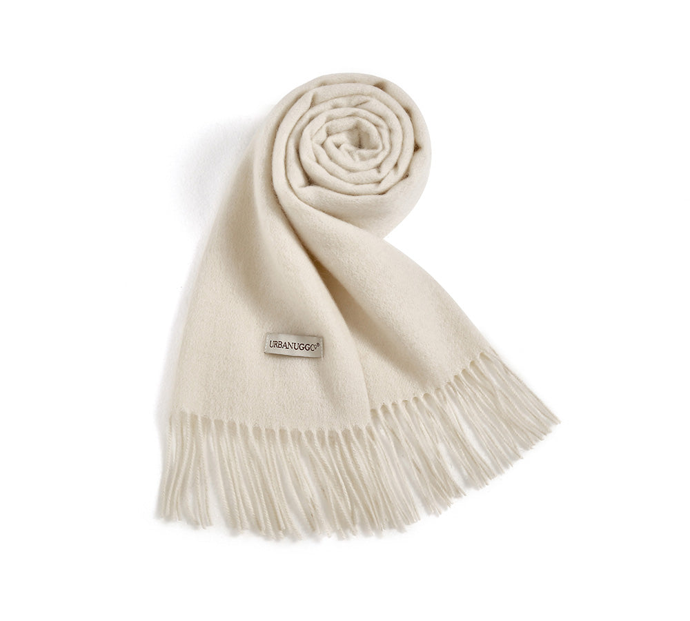 Urban UGG 100% Wool Plain Scarf Fedora