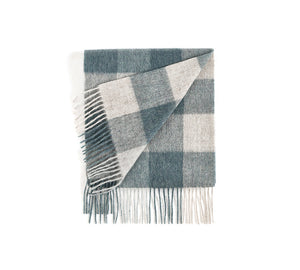 Urban UGG 100% Wool Plaid Pattern Check Scarf Zoe