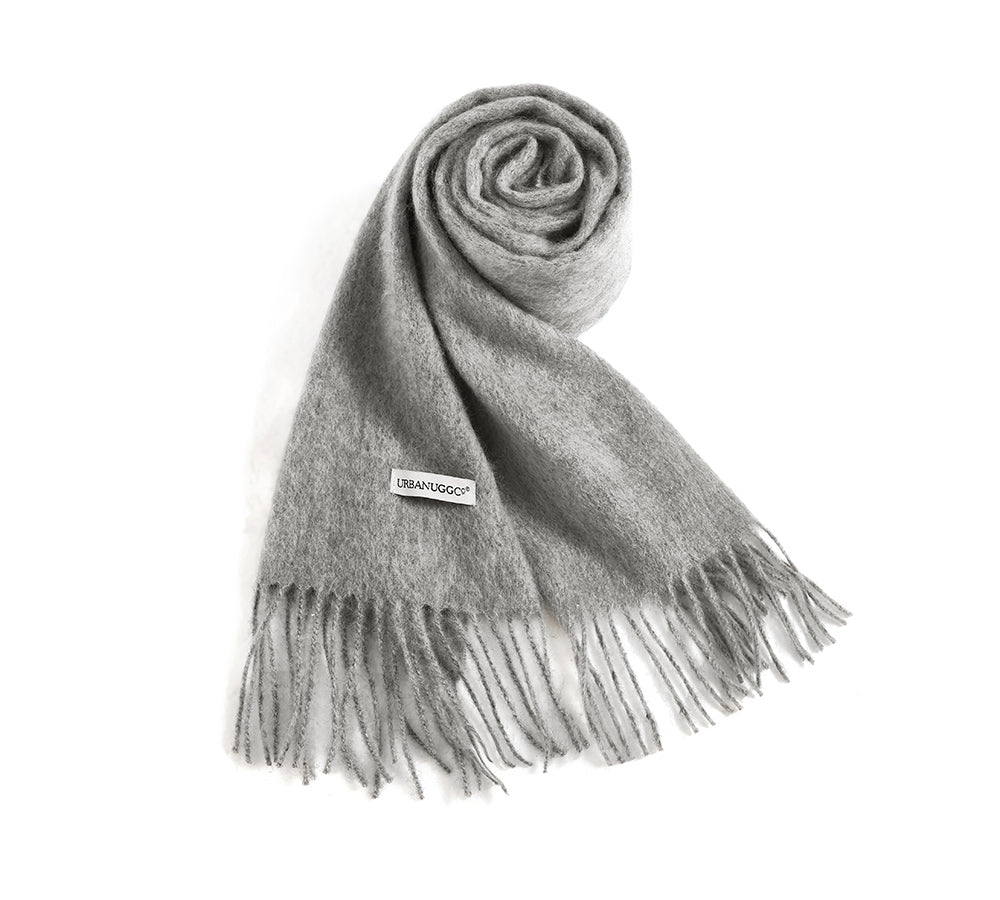 Urban UGG 100% Wool Plain Scarf Fedora