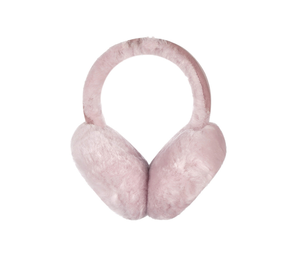 AUSTRALIAN SHEPHERD® UGG Kids Adjustable Sheepskin Wool Earmuff Connie - UGG EXPRESS