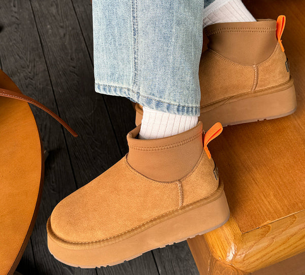 UGG EVERAU® UGG Boots Women Stretchy Mini Platform Ethel