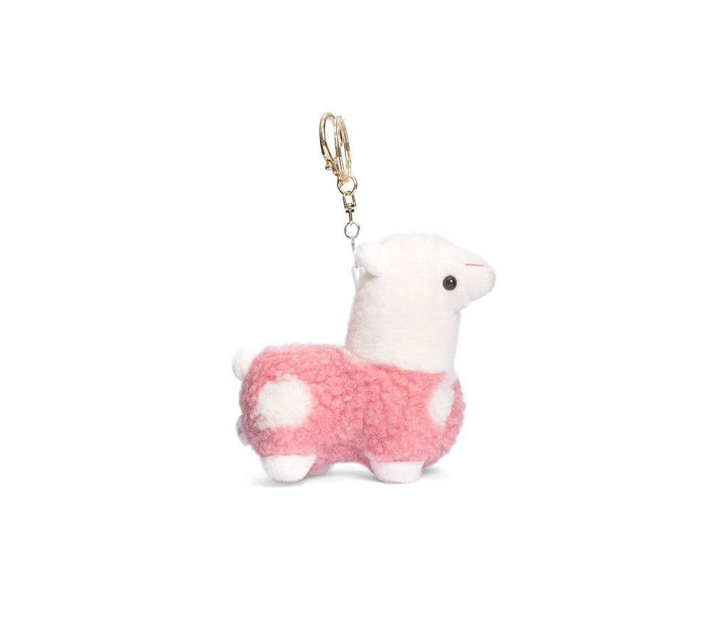 Accessories - Cute Plush Alpaca Keyring