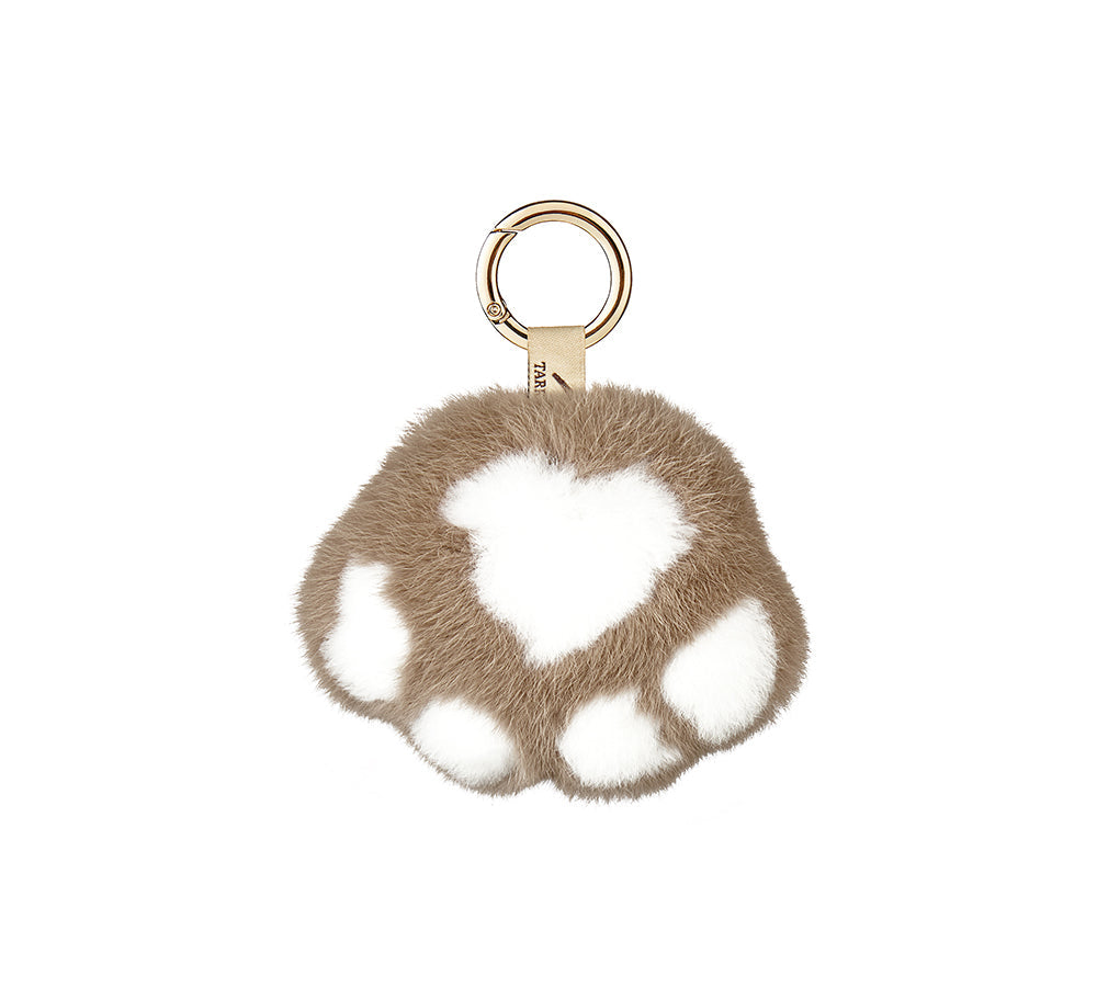 Accessories - Fluffy Cat Paw Keyring