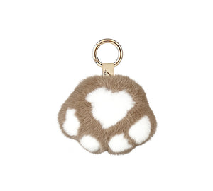 Accessories - Fluffy Cat Paw Keyring