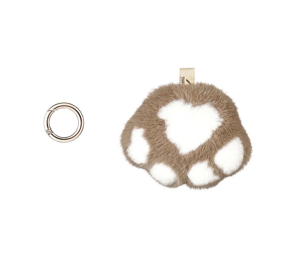 Accessories - Fluffy Cat Paw Keyring