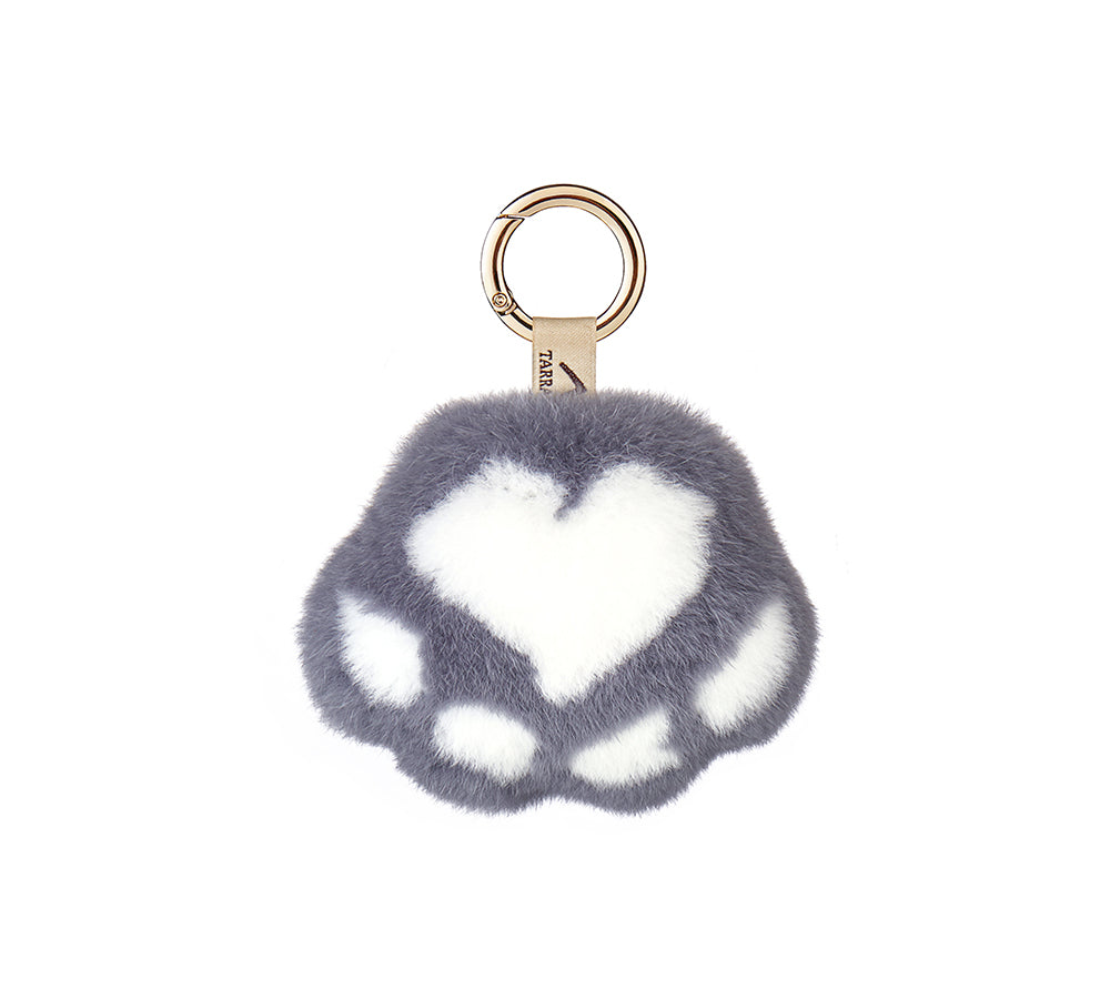 Accessories - Fluffy Cat Paw Keyring