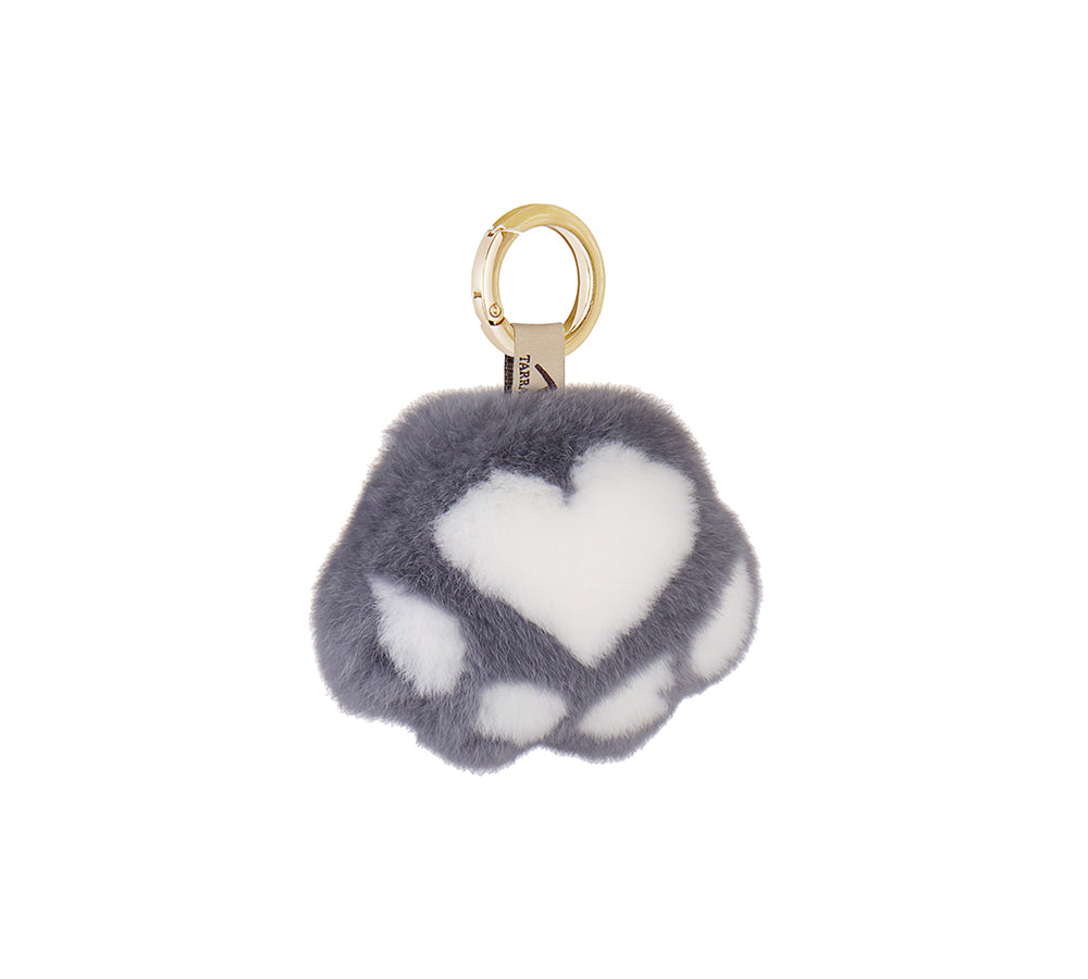 Accessories - Fluffy Cat Paw Keyring