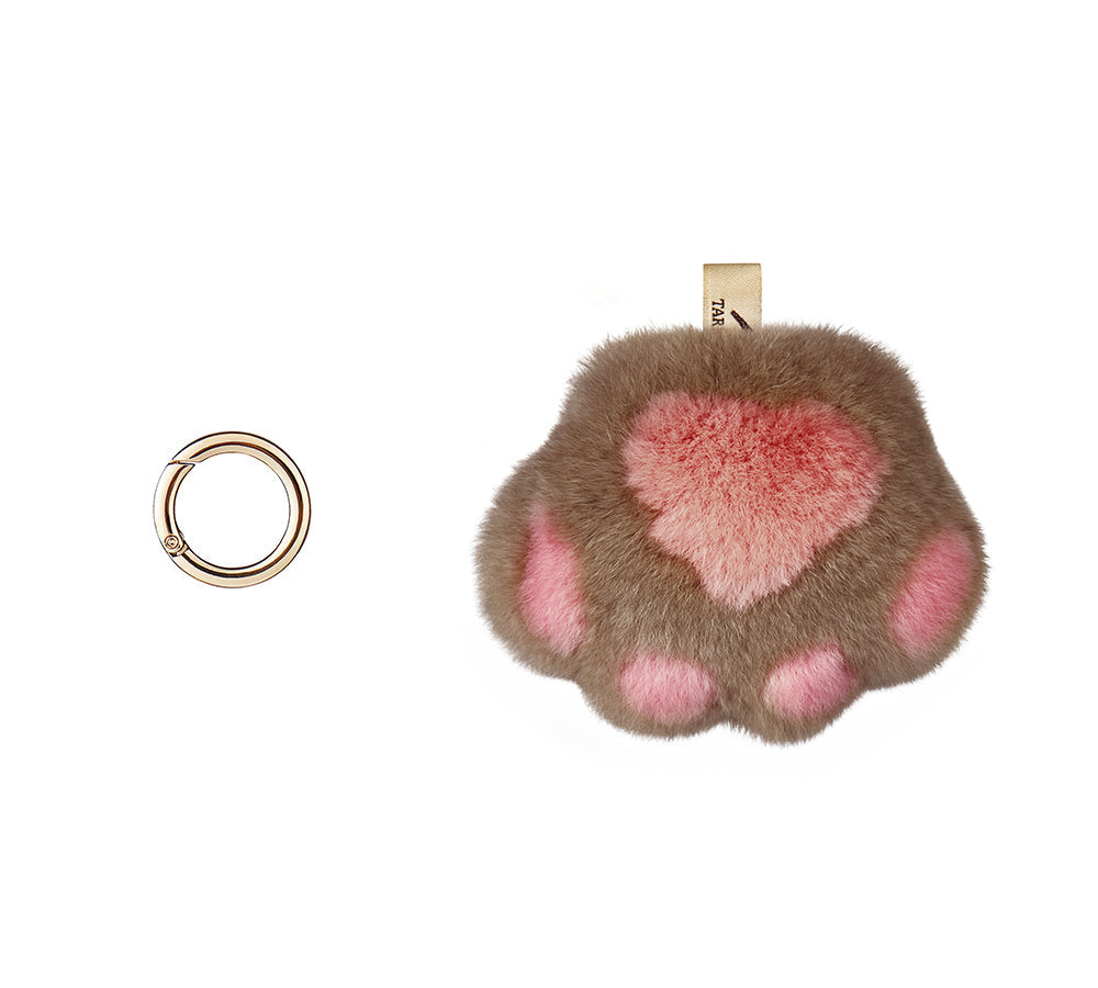 Accessories - Fluffy Cat Paw Keyring