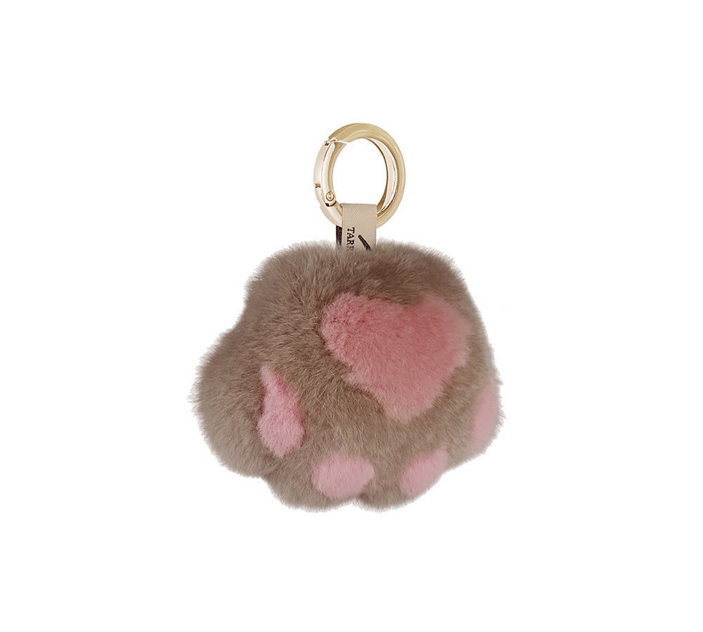 Accessories - Fluffy Cat Paw Keyring