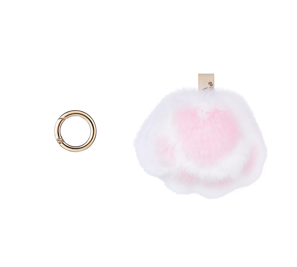 Accessories - Fluffy Cat Paw Keyring