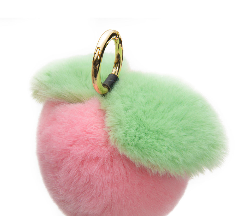 Accessories - Fluffy Peach Keyring