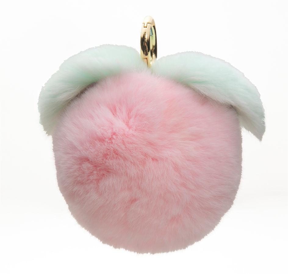 Accessories - Fluffy Peach Keyring