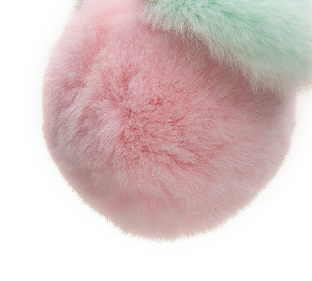 Accessories - Fluffy Peach Keyring