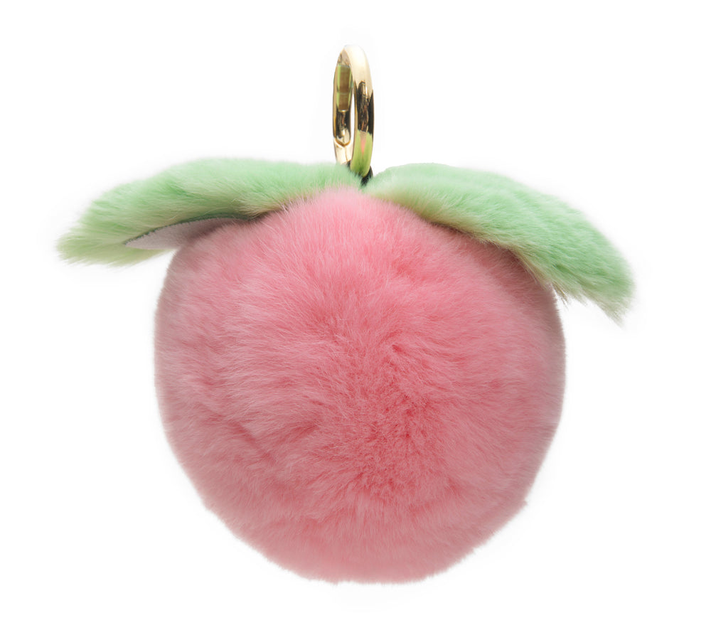 Accessories - Fluffy Peach Keyring