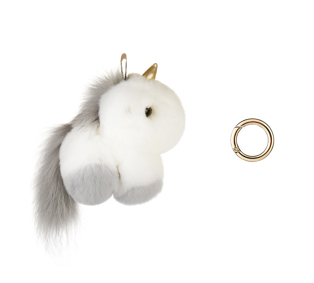 Accessories - Fluffy Unicorn Keyring