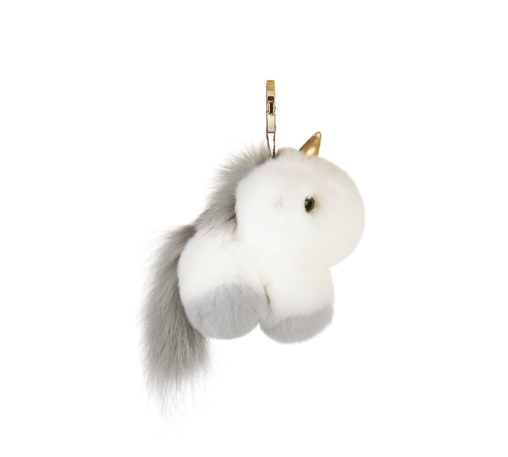 Accessories - Fluffy Unicorn Keyring